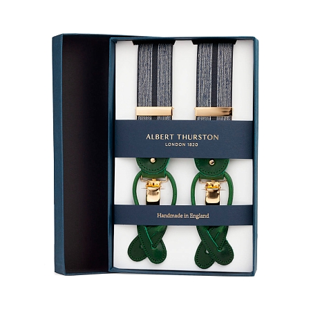картинка Albert Thurston Green Glazed Pull Up от магазина  Albert Thurston